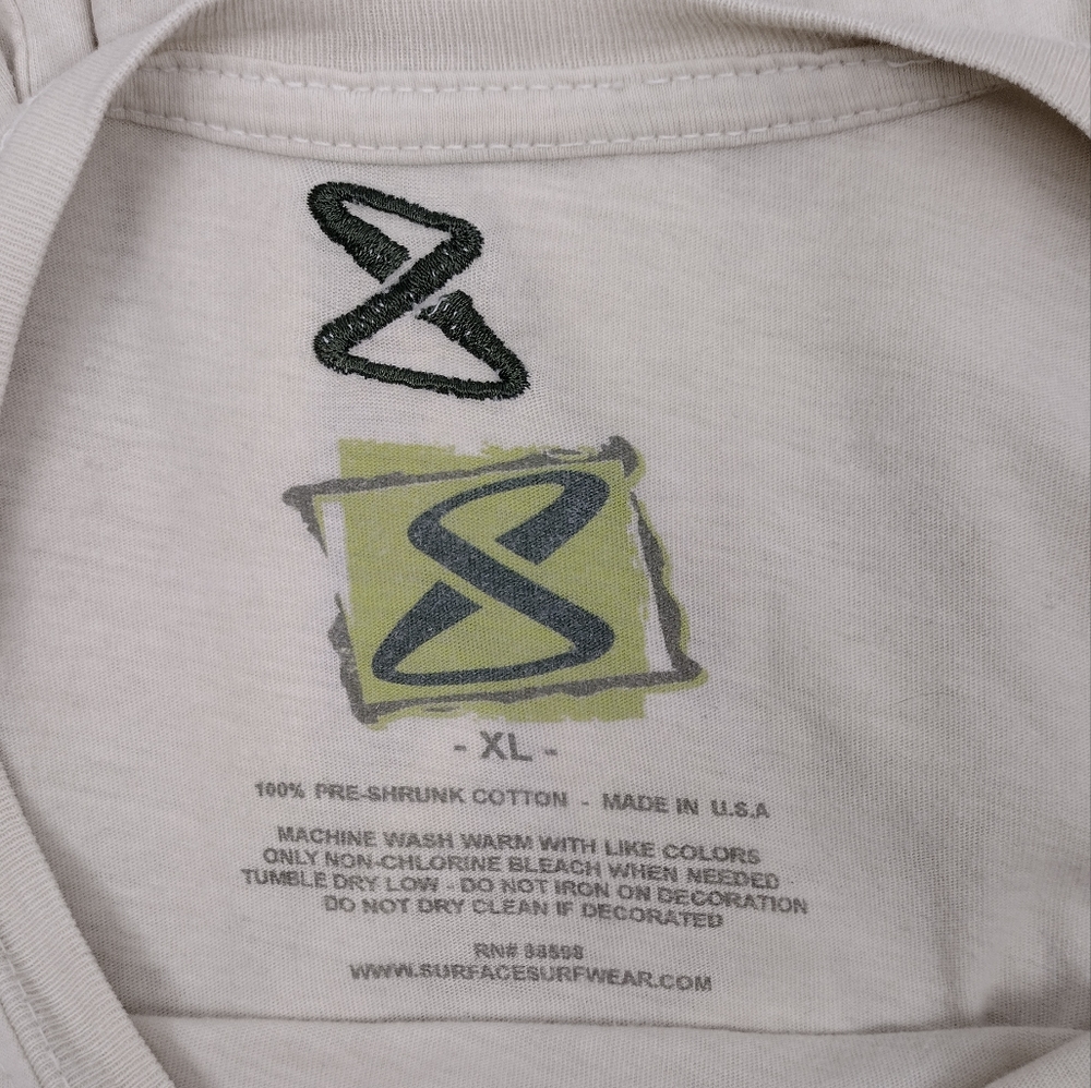 Surface Surfwear Skull Tee Shirt - Picture 3 of 7